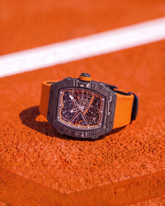 DM 35-09 Clayborne skeleton watch, detail view