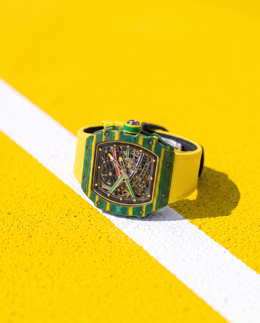 DM 35-06 Solverde skeleton watch, detail view