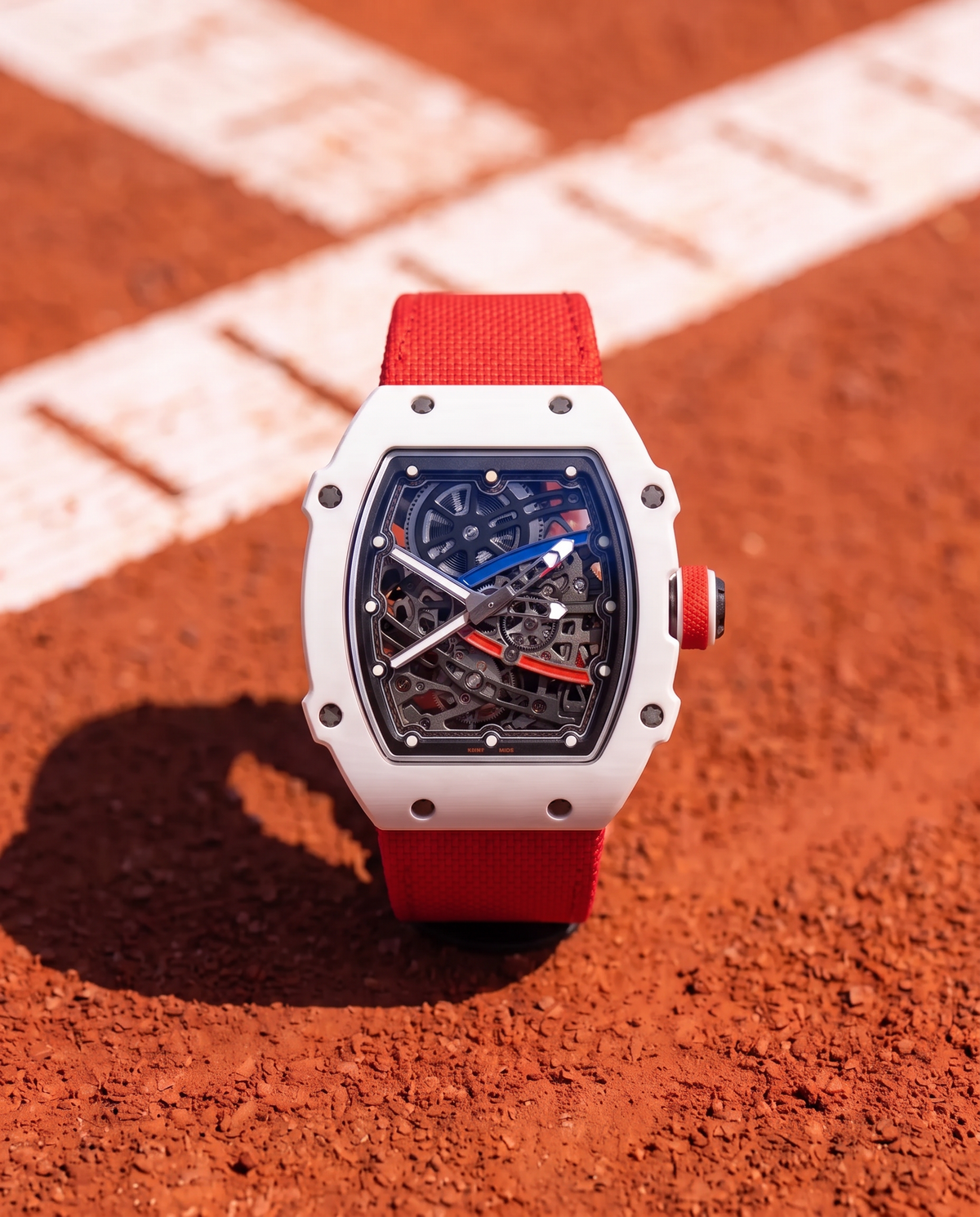 DM 35-11 Circuit Monaco skeleton watch by Di Monaco