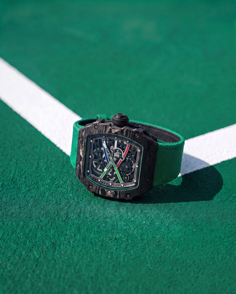 DM 35-08 Voltnera skeleton watch, detail view